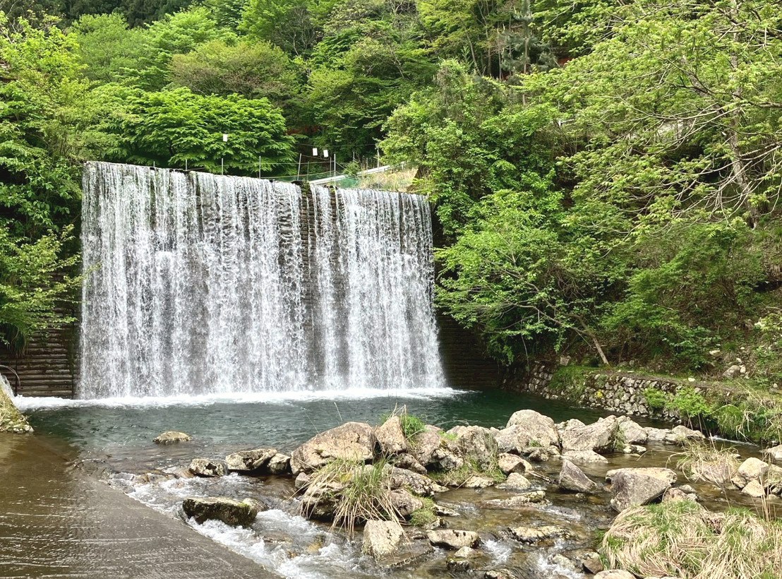 滝と緑の風景